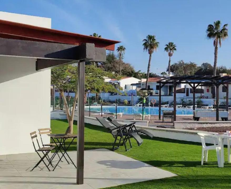 Cozy Colorado Pool View #3 Apartment Maspalomas  Exterior photo